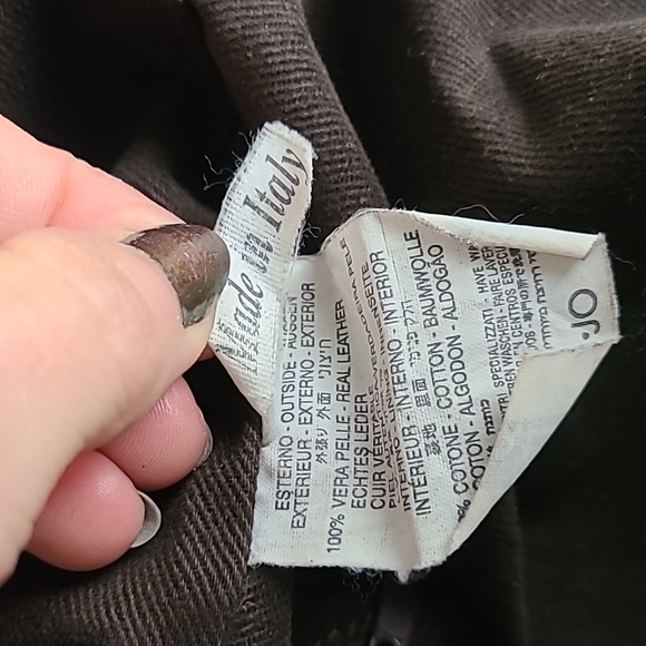 Liu Jo Genuine Leather soft brown bowling style crossbody bag - Picture 7 of 17